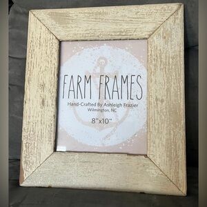 Frame Holds 8”x10” Picture, Hand Crafted Wood New